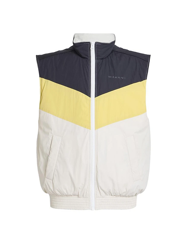 Bruce Colorblocked Vest