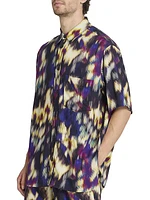 Vabilio Printed Button-Front Shirt