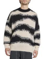 Sawyers Mohair-Blend Crewneck Sweater