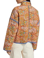 Chloe Floral Cotton-Blend Jacket