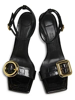 Regalo 75MM Leather Sandals