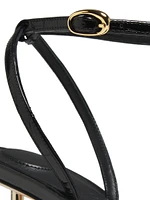 Regalo 75MM Leather Sandals