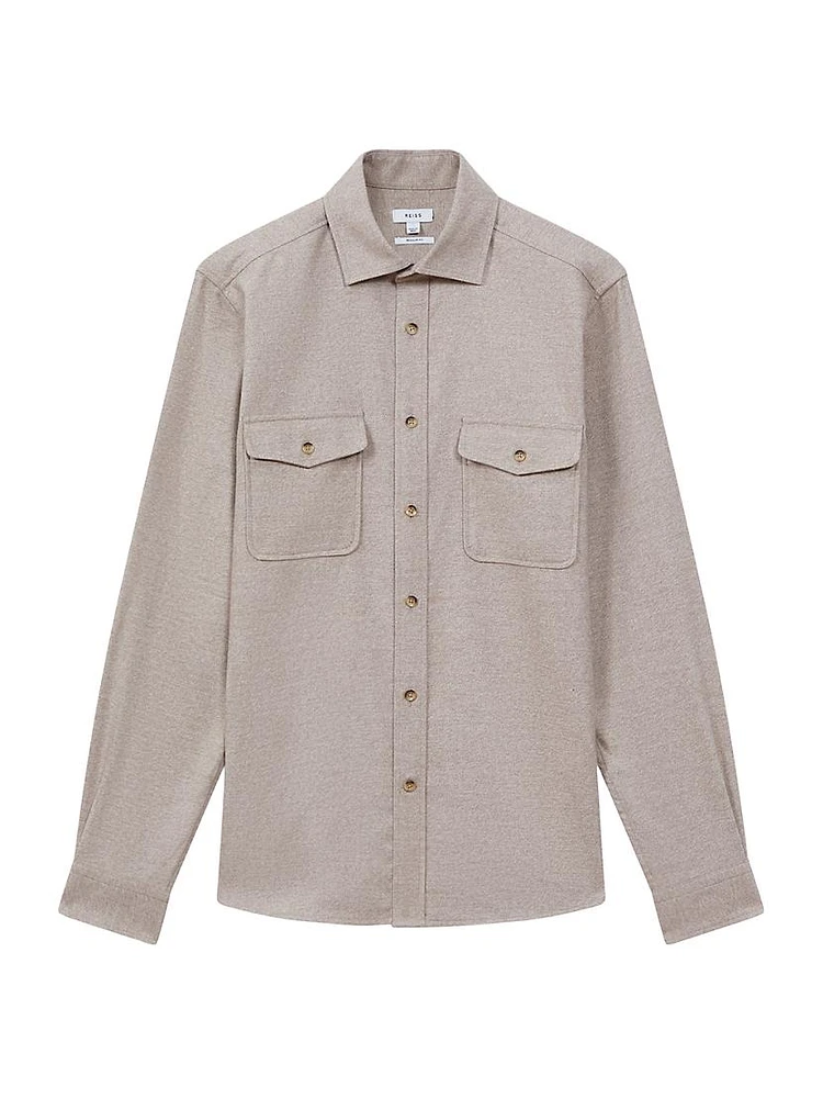 Chaser Button-Front Overshirt