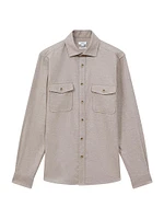 Chaser Button-Front Overshirt