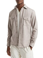 Chaser Button-Front Overshirt