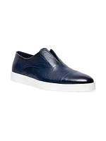 Atlantis Burnished Cap-Toe Loafers