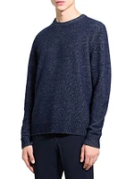 Hilles Crewneck Cashmere-Blend Sweater