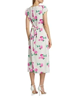 Ceci Floral Midi-Dress