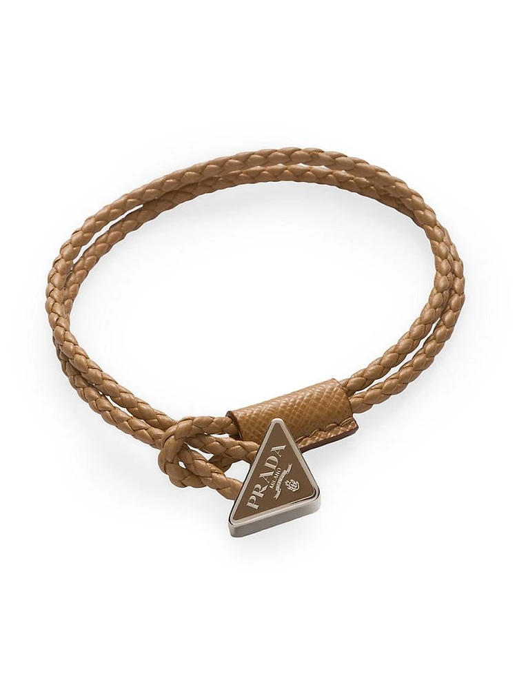 Braided Nappa Leather Bracelet