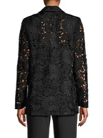 Kehlani Floral Eyelet Jacket