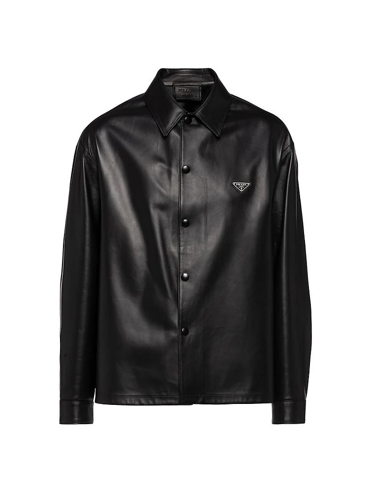 Nappa Leather Shirt