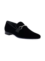 Horatio Velvet Horsebit Loafers