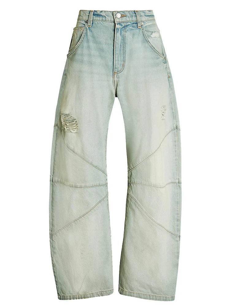 Frederic Wide-Leg Barrel Jeans