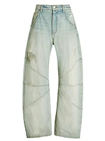 Frederic Wide-Leg Barrel Jeans