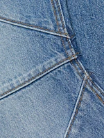 Bowie Seam Detail Low-Rise Jeans