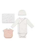 Baby's Starter 3-Piece Cotton Bodysuit Bundle