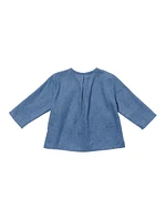 Baby's Looking Sharp Henley Top & Corduroy Pants Set