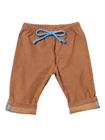 Baby's Looking Sharp Henley Top & Corduroy Pants Set