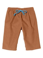 Baby's Looking Sharp Henley Top & Corduroy Pants Set