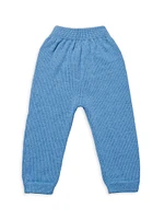 Baby's Wool Knit Cardigan, Joggers & Blanket Gift Set