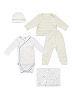 Baby's 4-Piece Essentials Beanie