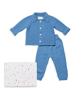 Baby Boy's 2-Piece Wool-Blend Sweater Set