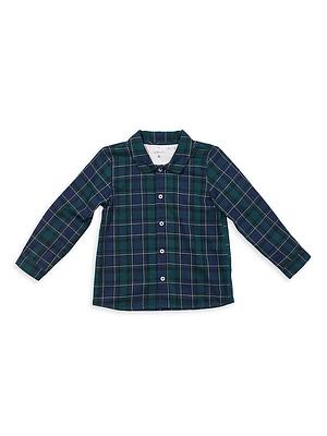 Little Kid's & Jefferson Plaid Shirt