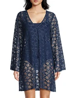 Aqualace Sheer Knitted Cover-Up