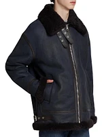 Leather Aviator Jacket