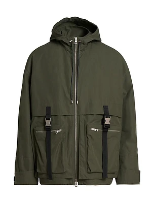 Cotton-Blend Parka