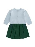 Little Girl's & Carter Corduroy Skirt