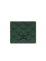 Lauretos Small Coated Canvas Bi-Fold Wallet