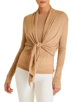 Washable Cashmere Cardigan