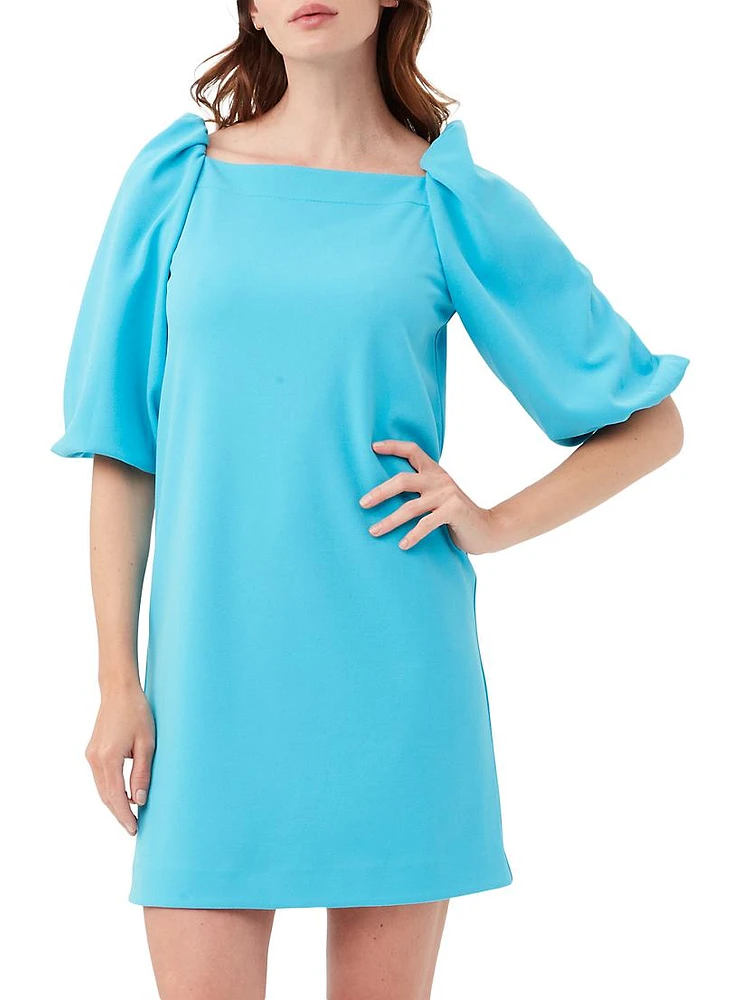 Symphony Puff-Sleeve Minidress