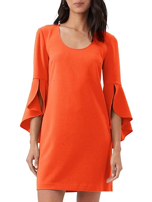 Barbette Crepe Shift Dress