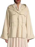 Rango Wool-Blend Hooded Coat