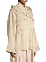 Rango Wool-Blend Hooded Coat