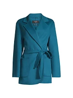 Ellisse Wool-Blend Belted Coat