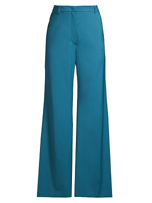 Sonale Wool Wide-Leg Trousers