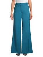 Sonale Wool Wide-Leg Trousers