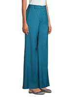 Sonale Wool Wide-Leg Trousers