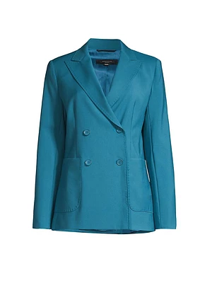 Nervoso Wool Double-Breasted Jacket