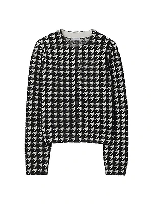 Houndstooth Cardigan