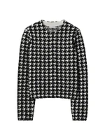 Houndstooth Cardigan