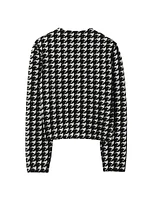 Houndstooth Cardigan