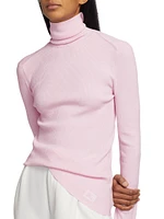 Wool-Blend Turtleneck Sweater