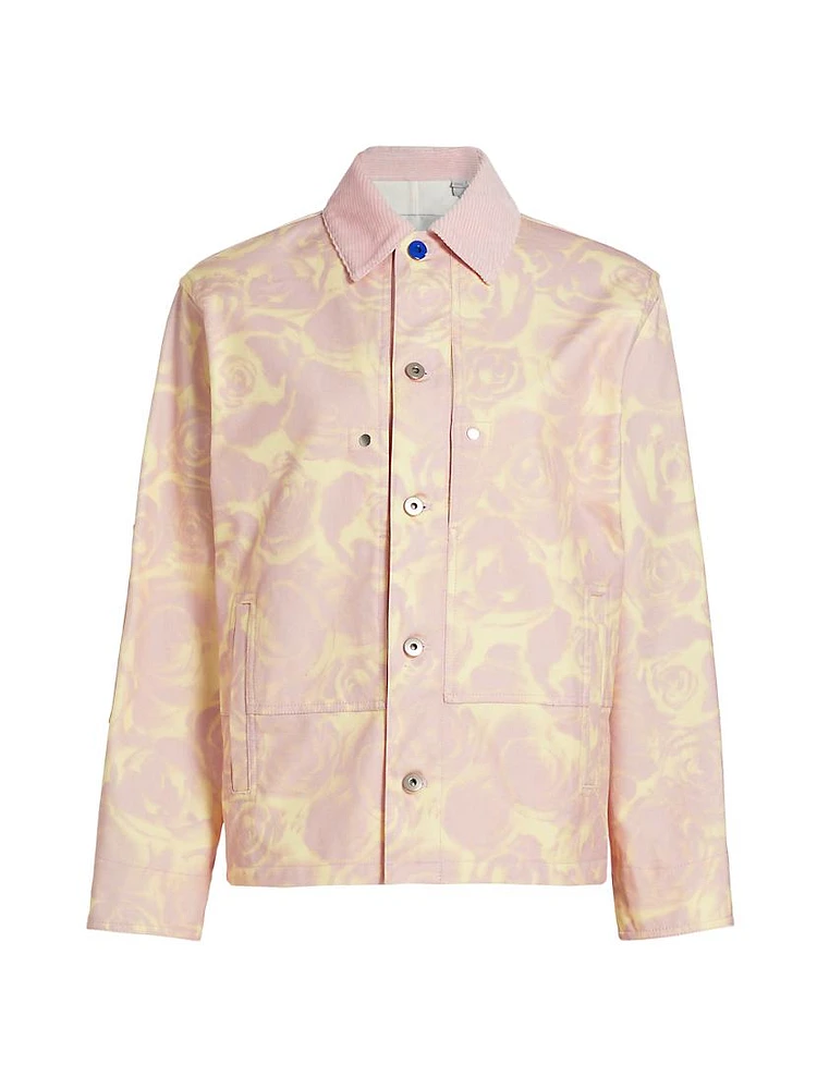 Printed Cotton Canvas Jacket