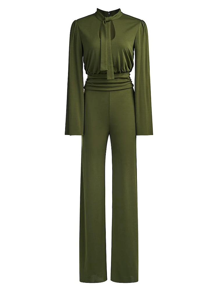 Parris Jersey Keyhole Jumpsuit