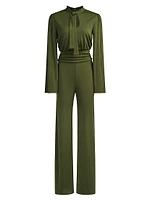 Parris Jersey Keyhole Jumpsuit