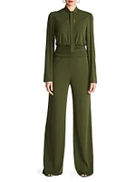 Parris Jersey Keyhole Jumpsuit